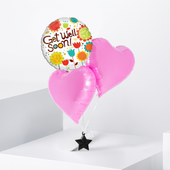 3 Get Well Balloon Set