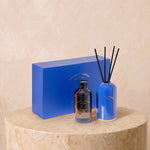 Geranium Sage Reed Diffuser – An elegant reed diffuser featuring sustainable fiber sticks, housed in a refined porcelai…