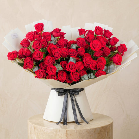 100 Red Roses
