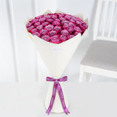 50 Purple Roses