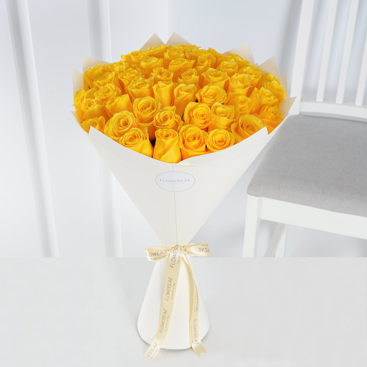 50 Yellow Roses