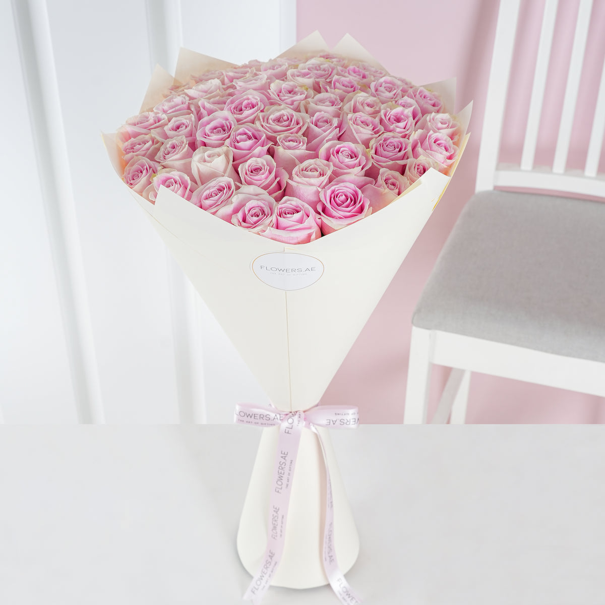 50 Pink Roses