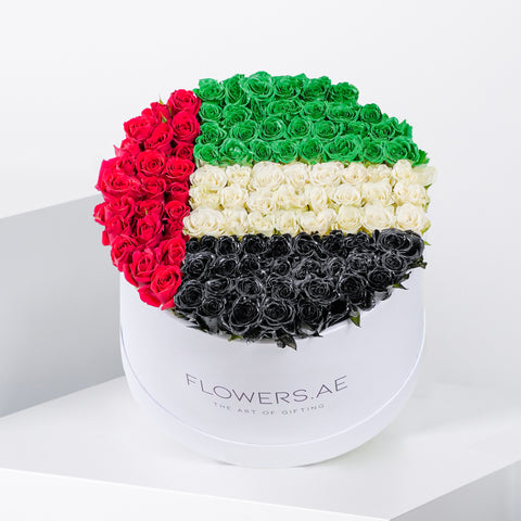 UAE Flag Hatbox
