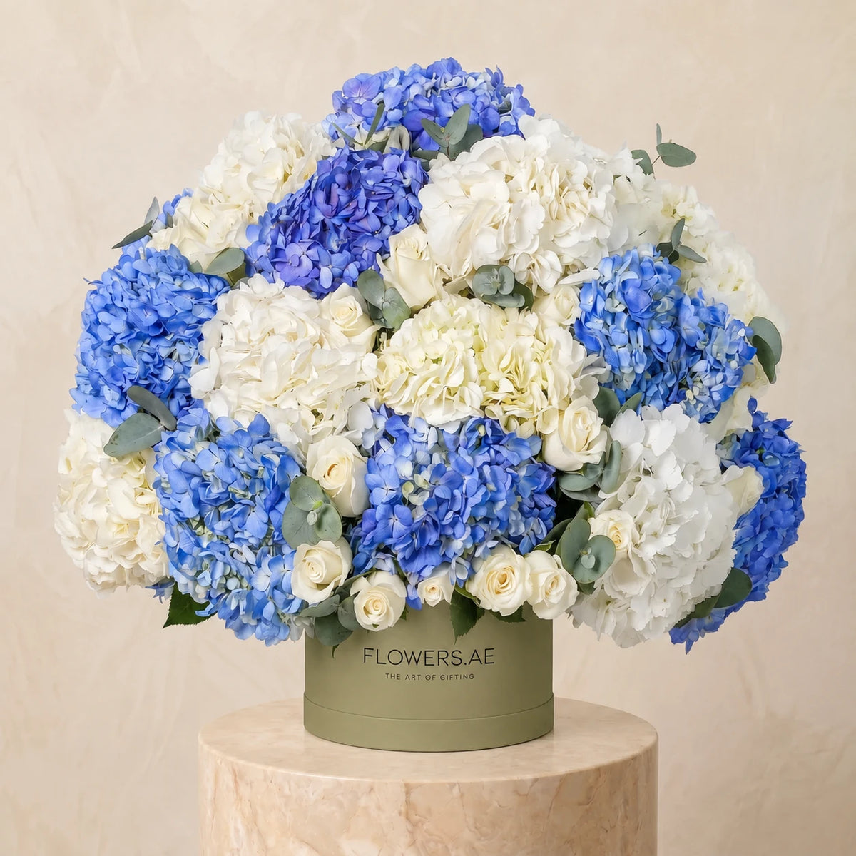 Baby Heavenly Blues Hatbox