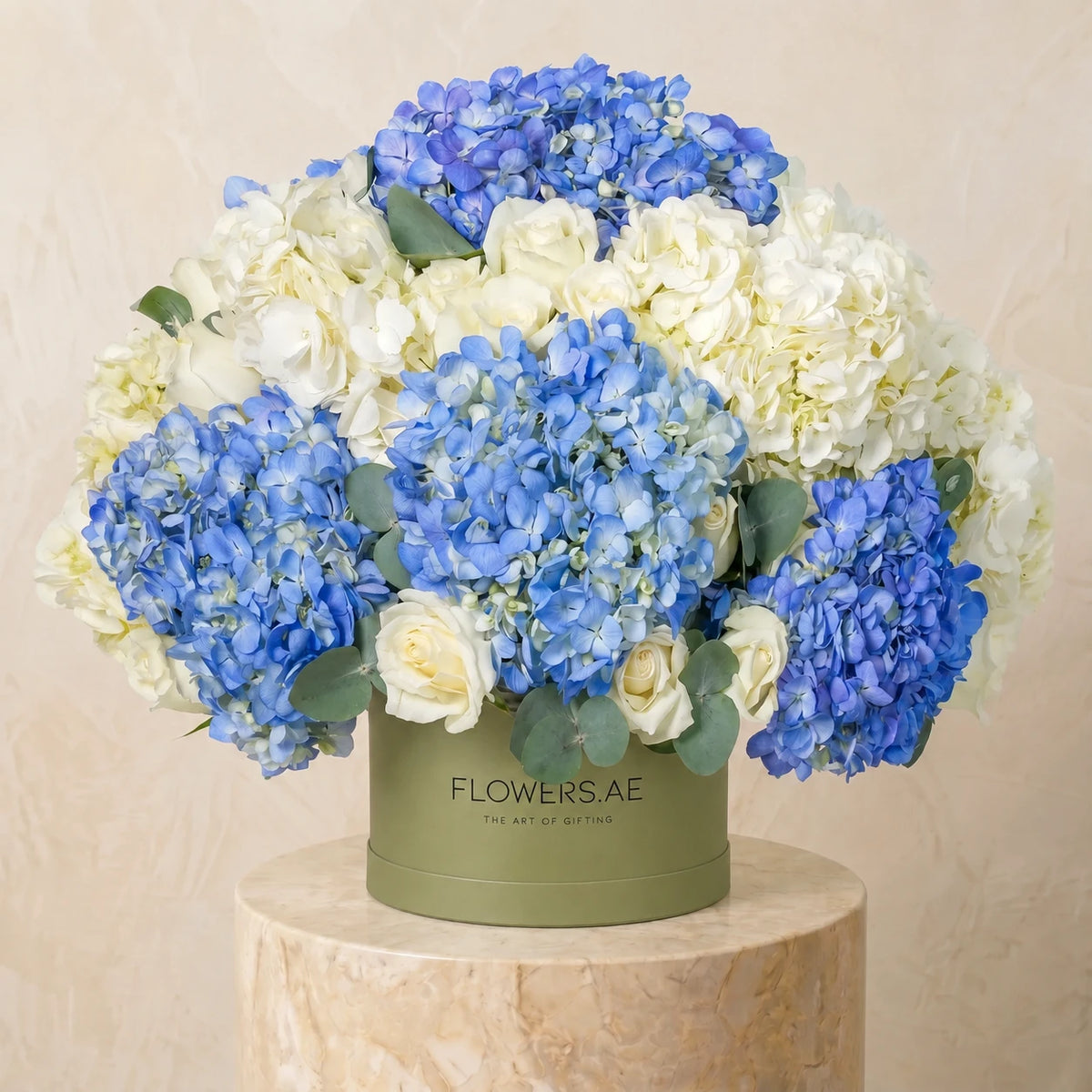 Baby Heavenly Blues Hatbox