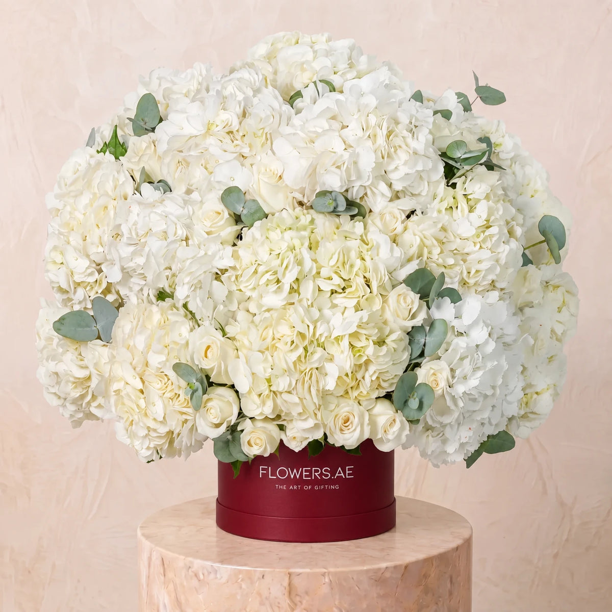 Heavenly Whites Hatbox