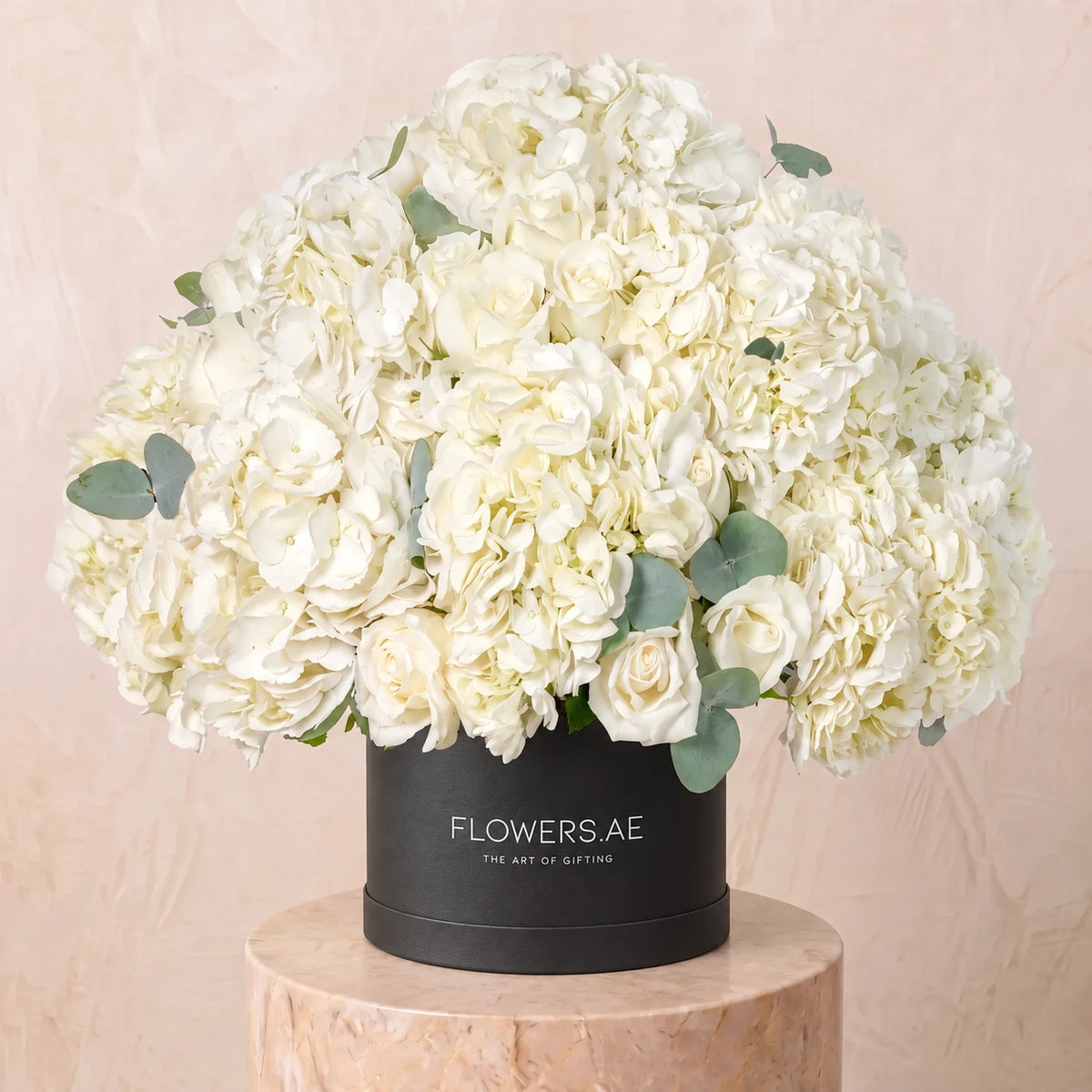 Heavenly Whites Hatbox