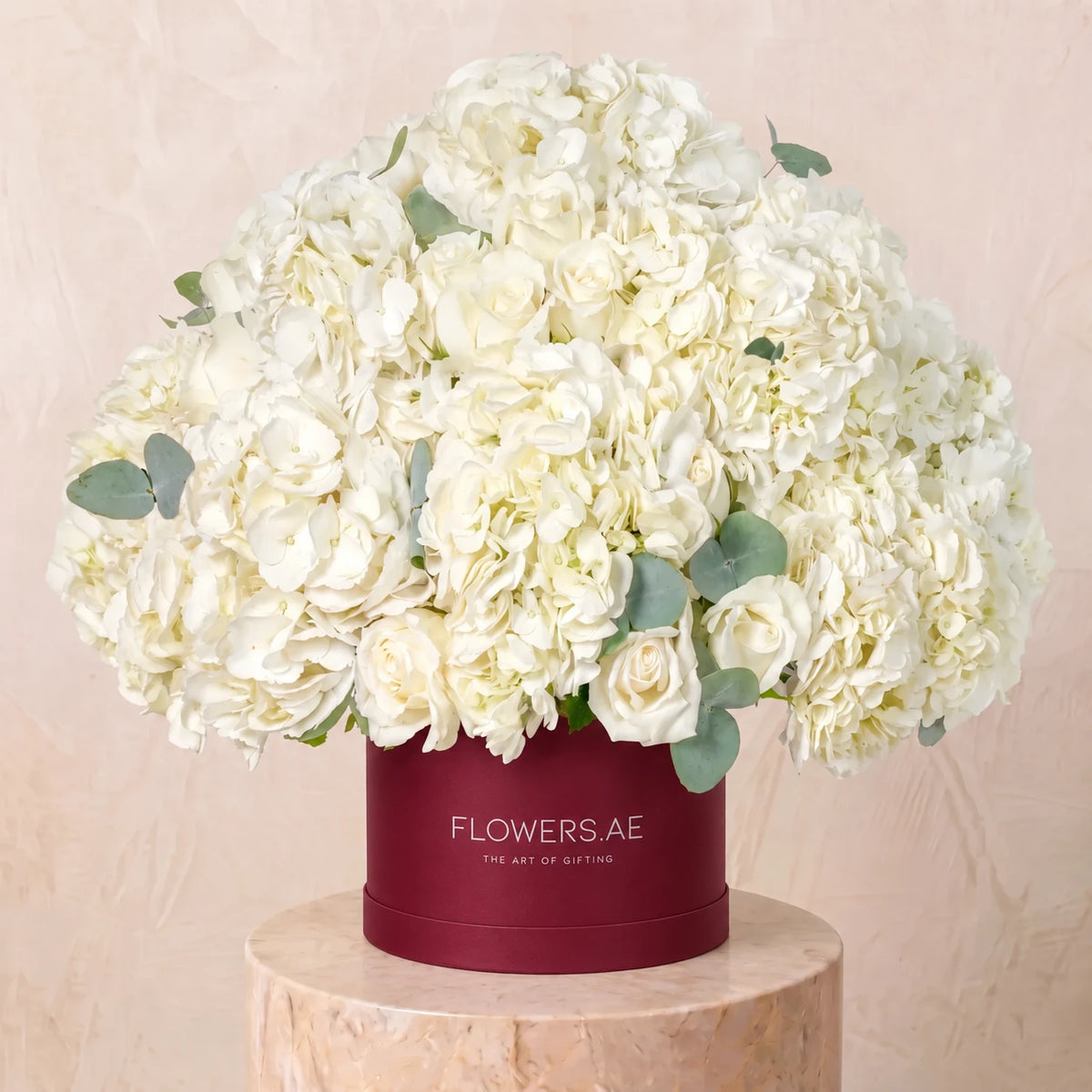 Heavenly Whites Hatbox
