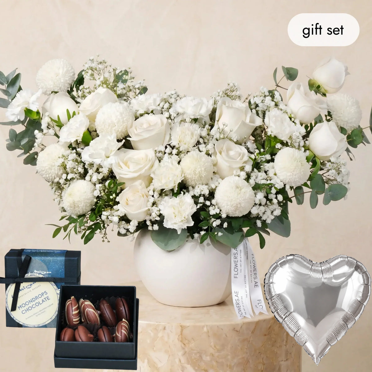Ivory Vase (Welcome Back Gift Set)