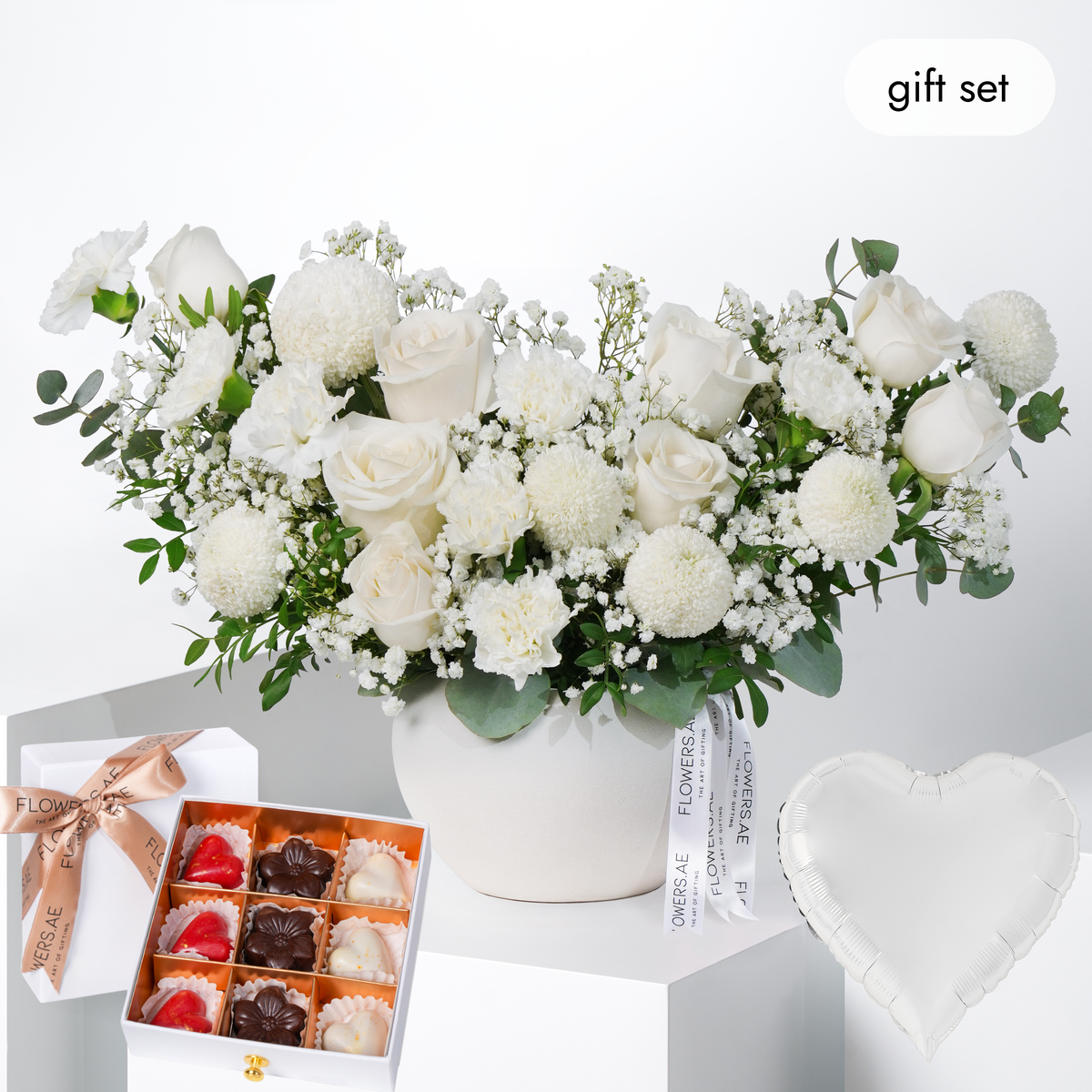 Ivory Vase (Welcome Back Gift Set)