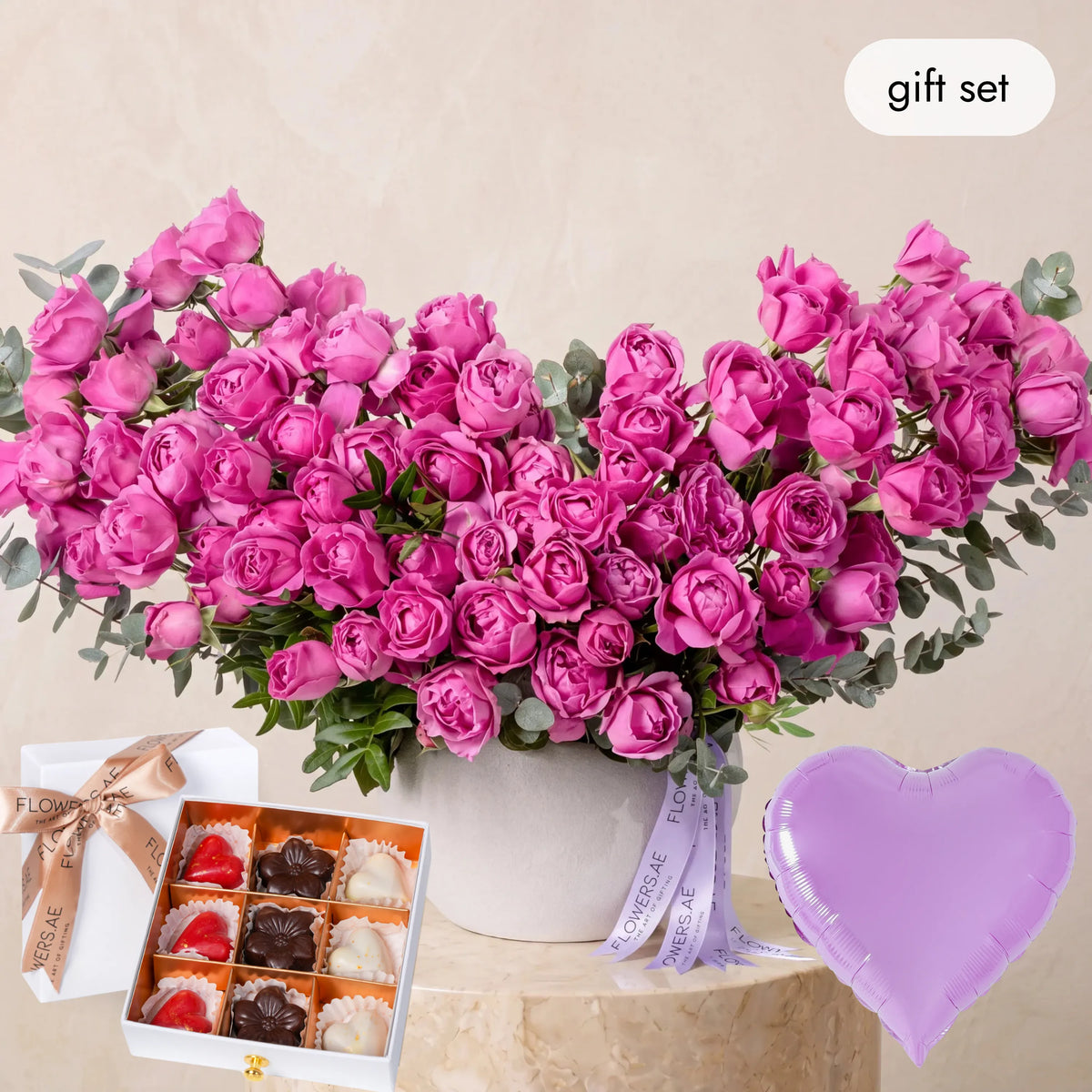 Misty Bubbles Vase (Welcome Back Gift Set)
