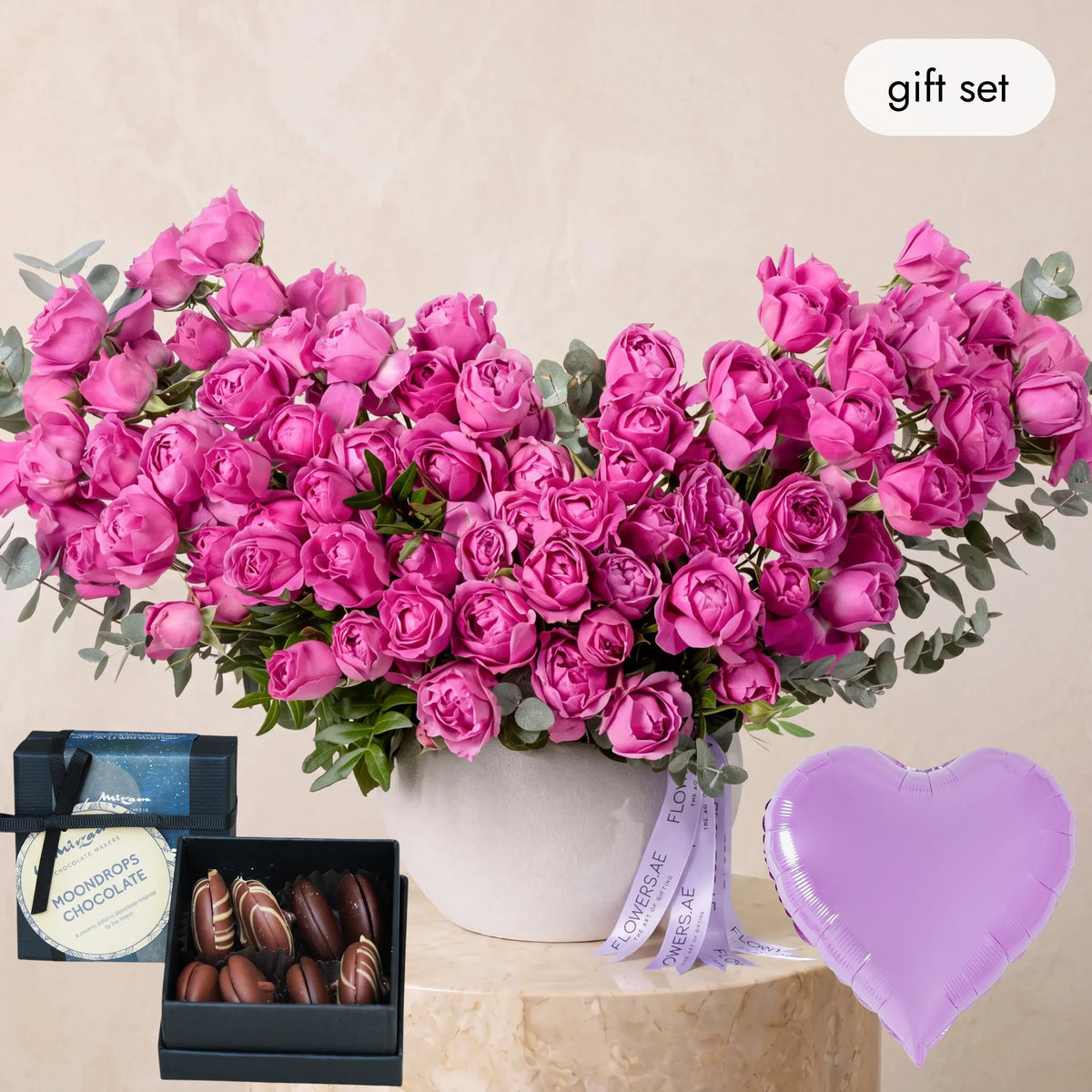 Misty Bubbles Vase (Welcome Back Gift Set)