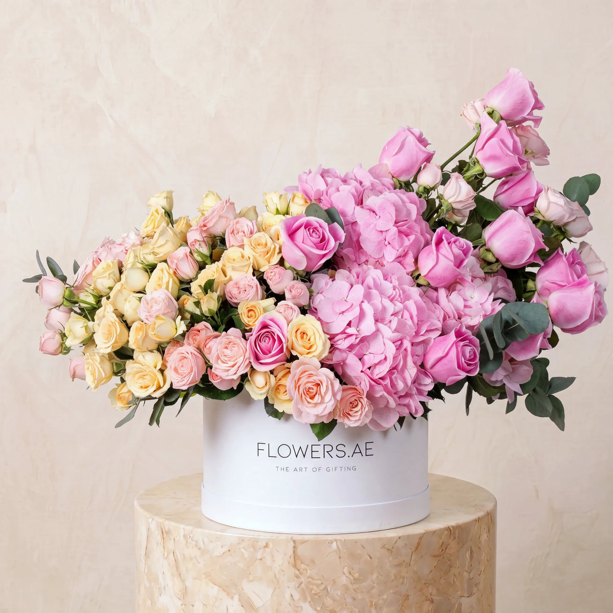 Baby Florence Pink Hatbox