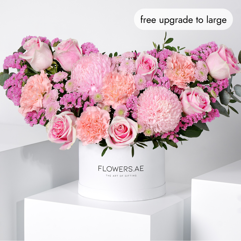 Pink Delight Hatbox