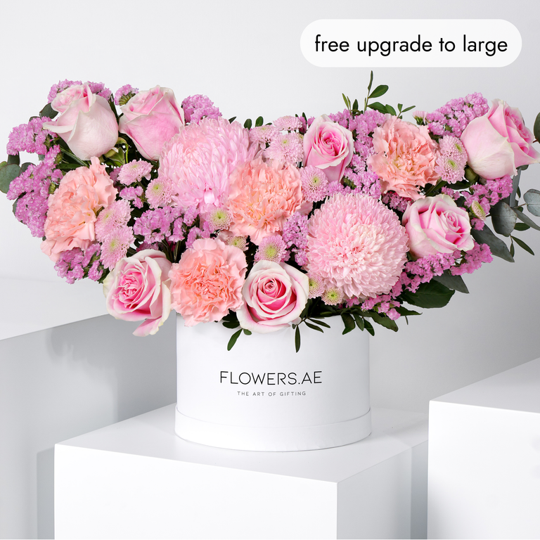 Pink Delight Hatbox