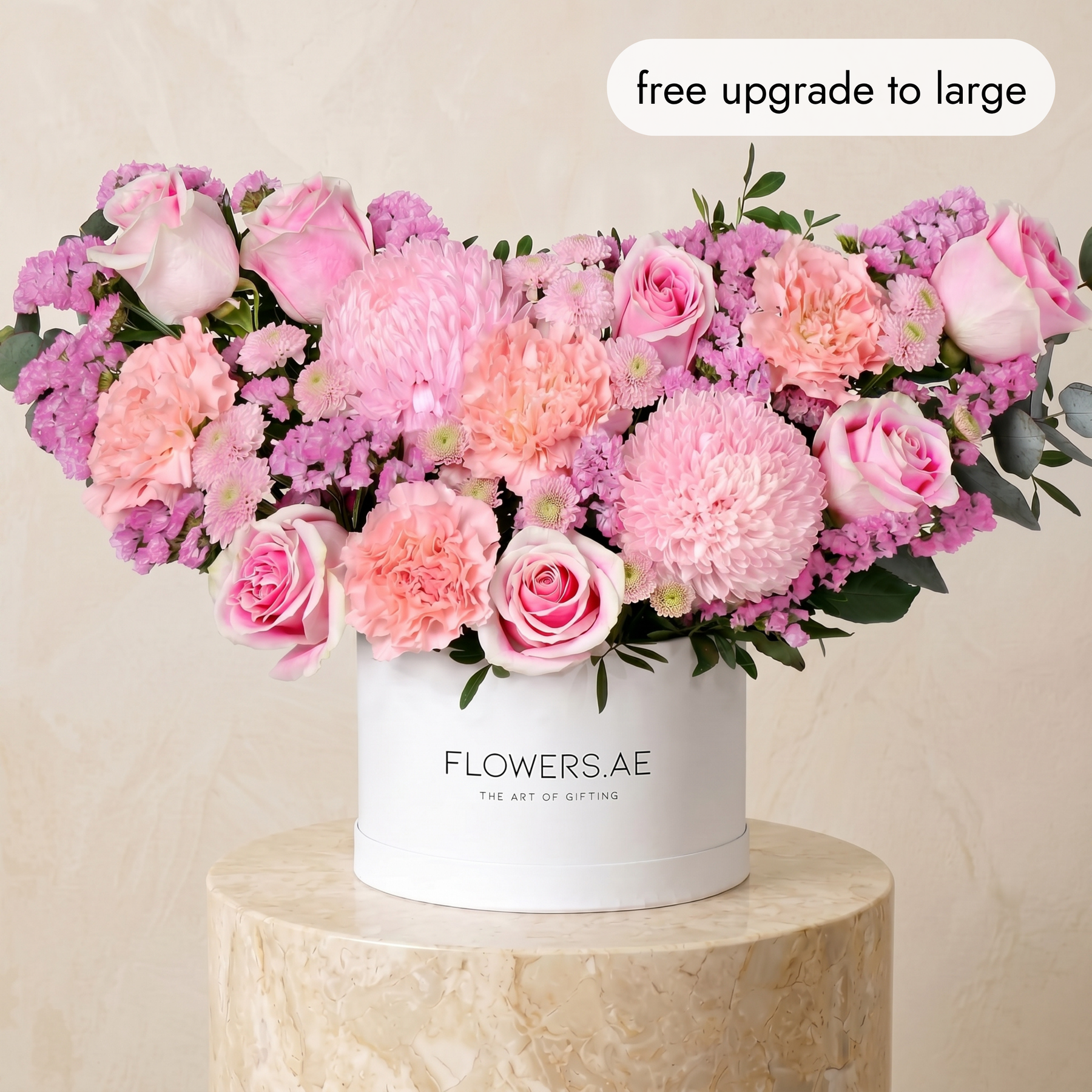 Pink Delight Hatbox