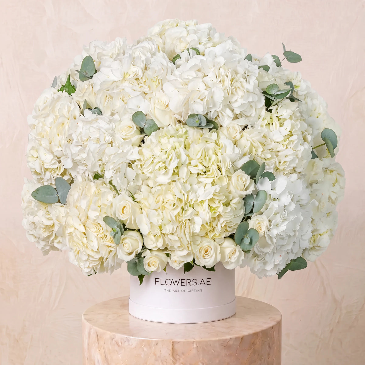 Heavenly Whites Hatbox