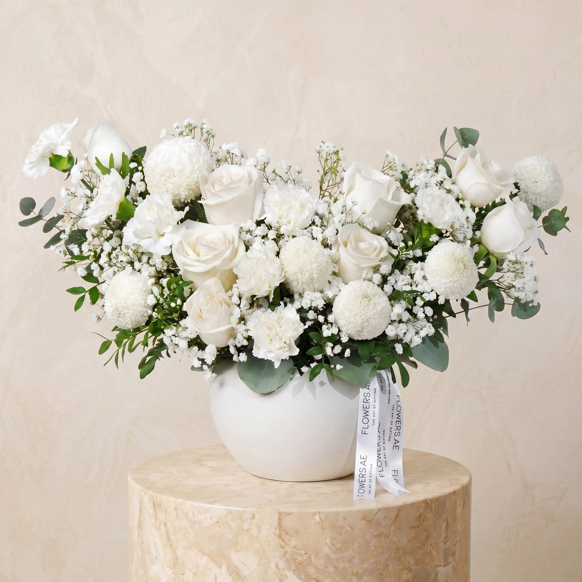 Congratulations Ivory Vase