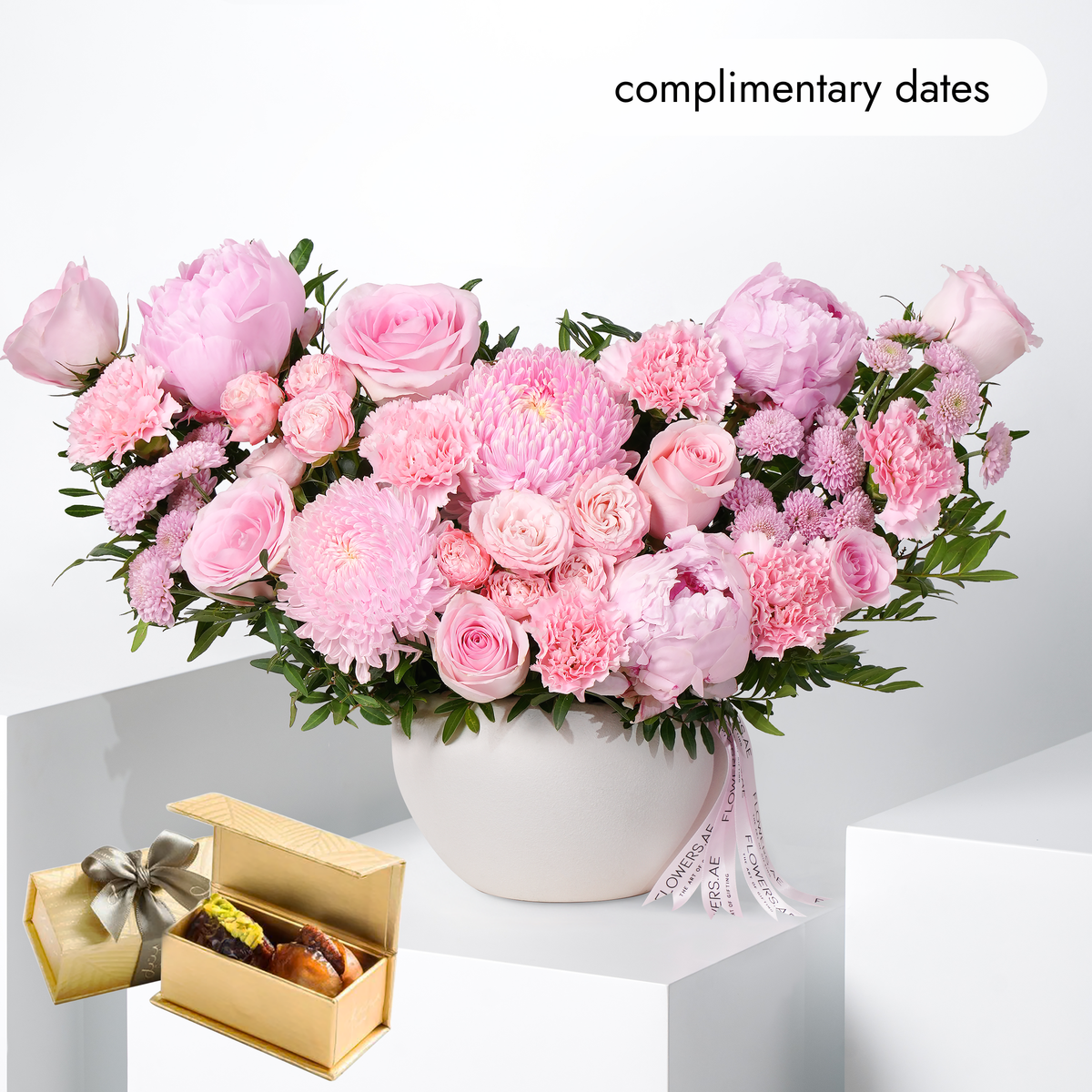 Eid Pink Peony Vase