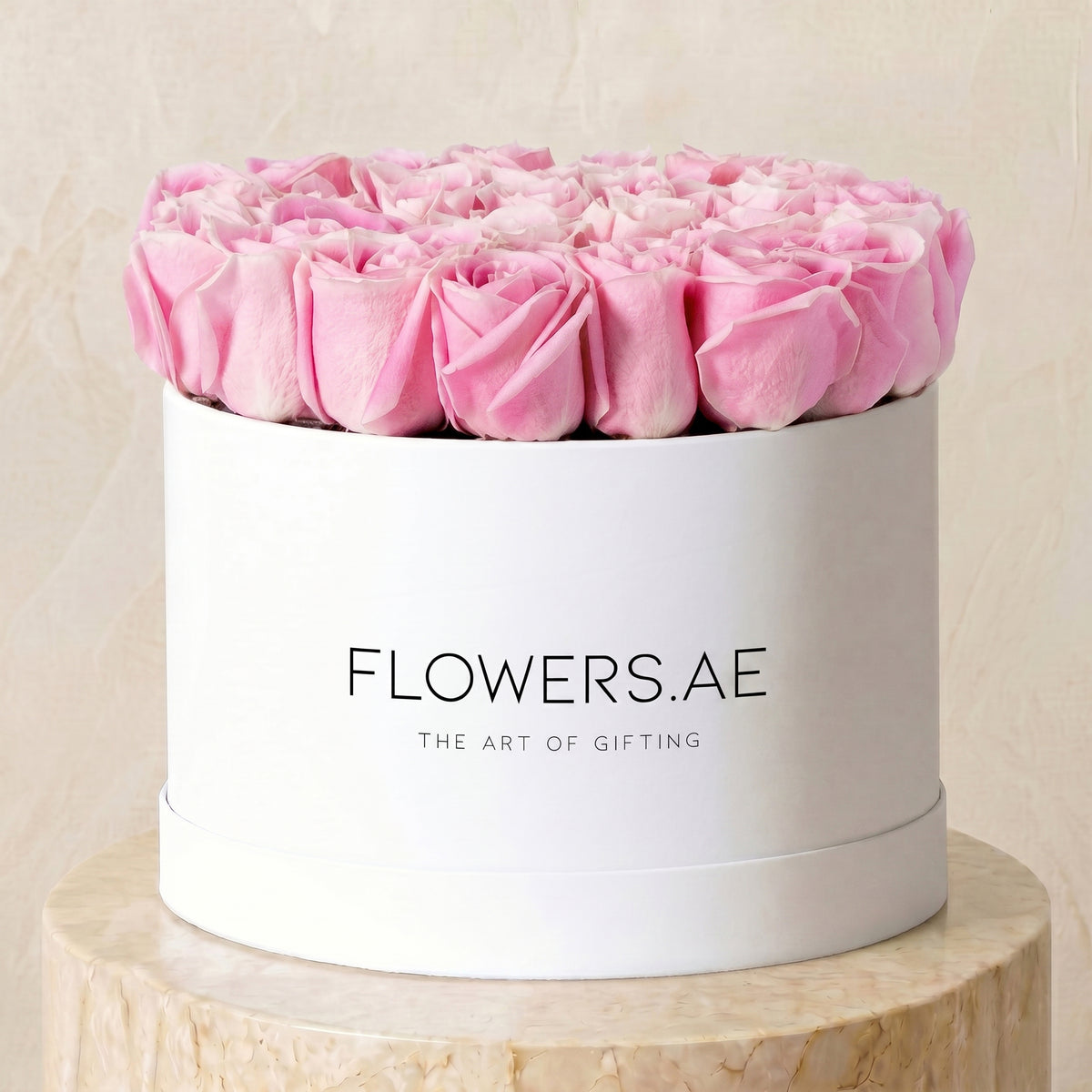 Pink Roses Hatbox