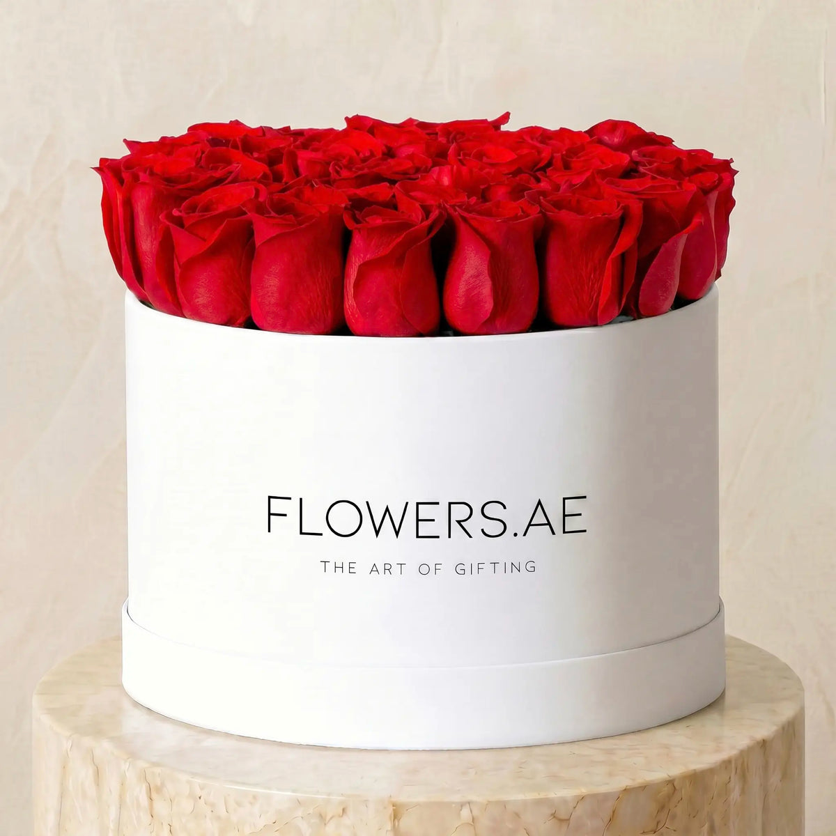 Red Roses Hatbox