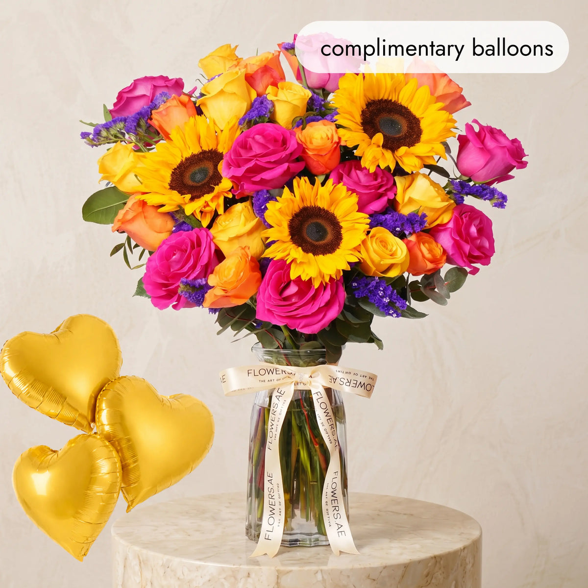 Vibrant Glass Vase
