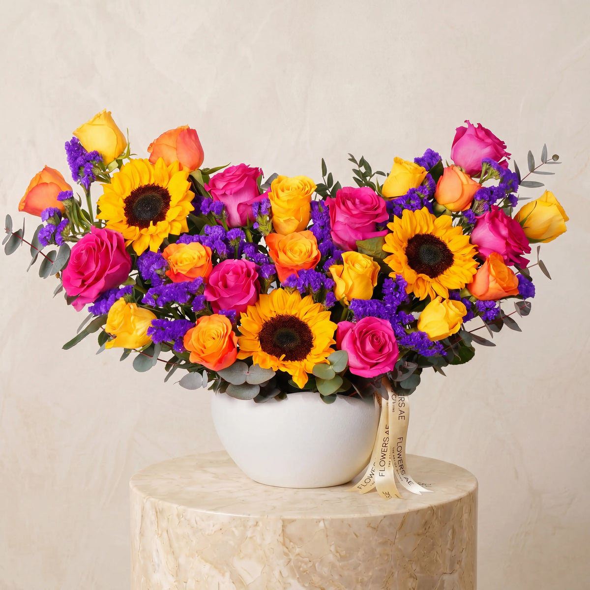 Congratulations Vibrant Vase