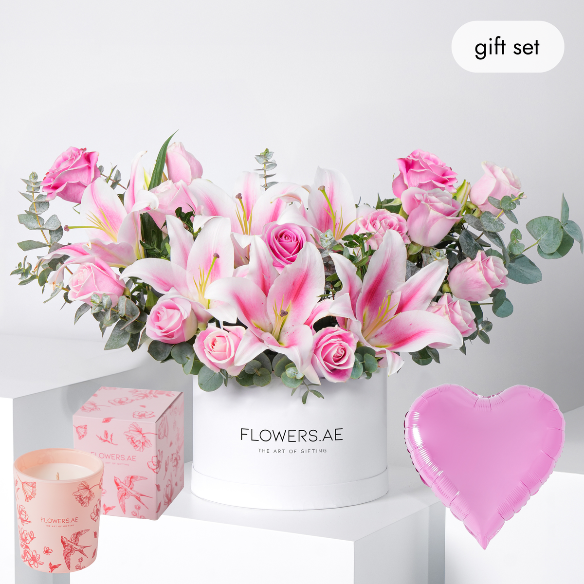 Mother's Day Wonderfully Pink Hatbox (Gift Set)