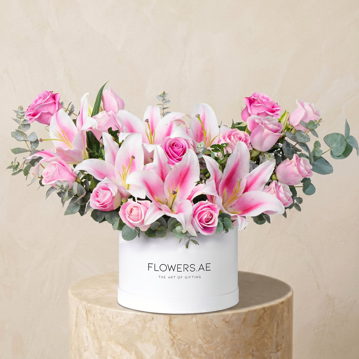 Wonderfully Pink Hatbox