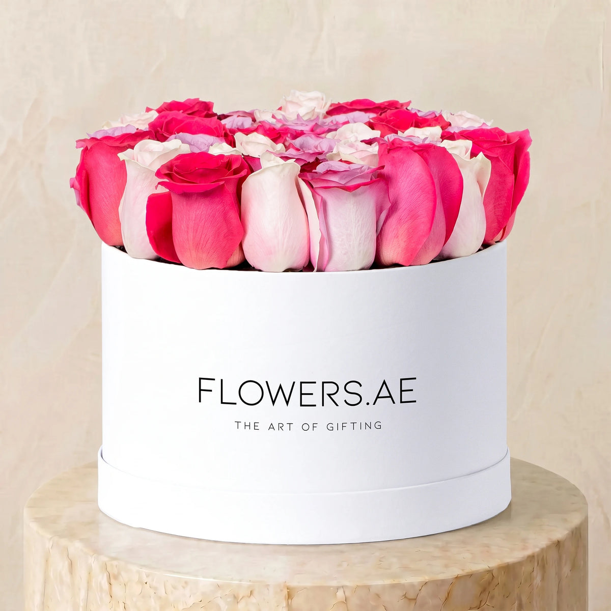 Blush Roses Hatbox