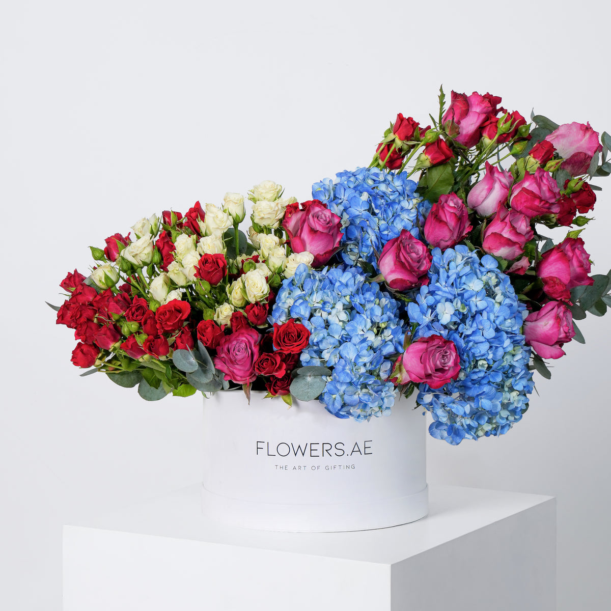 Florence Blue Hatbox