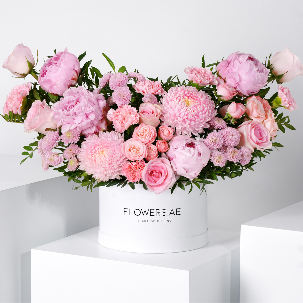 Pink Peony Hatbox