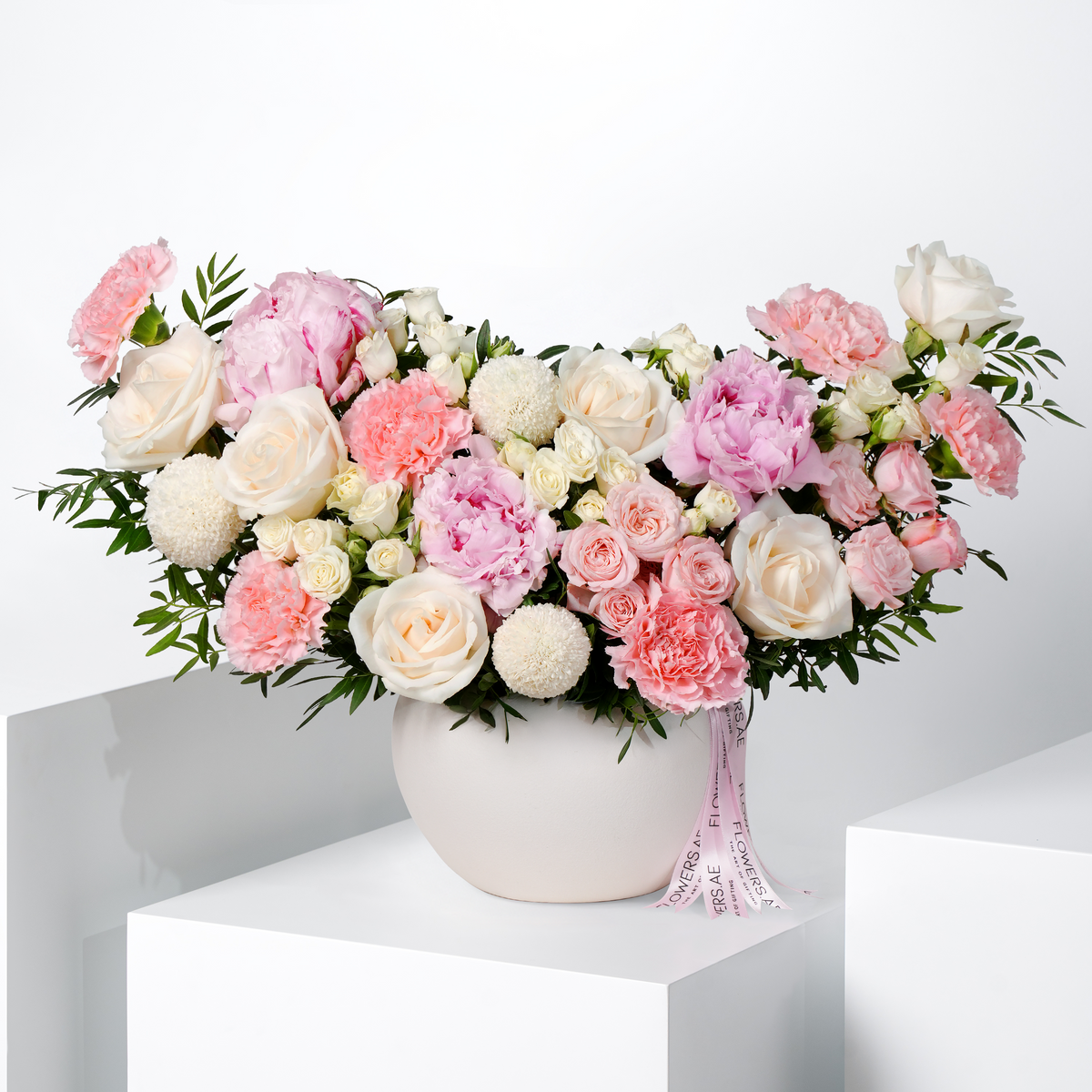 Soft Peony Vase