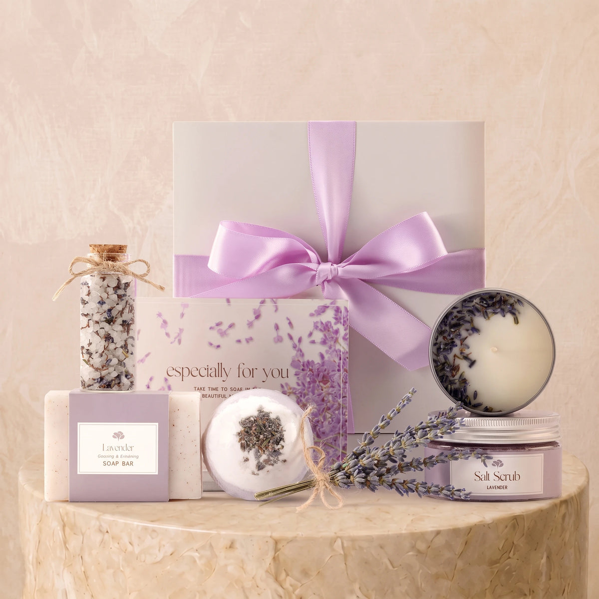 Lavender Spa Gift Box