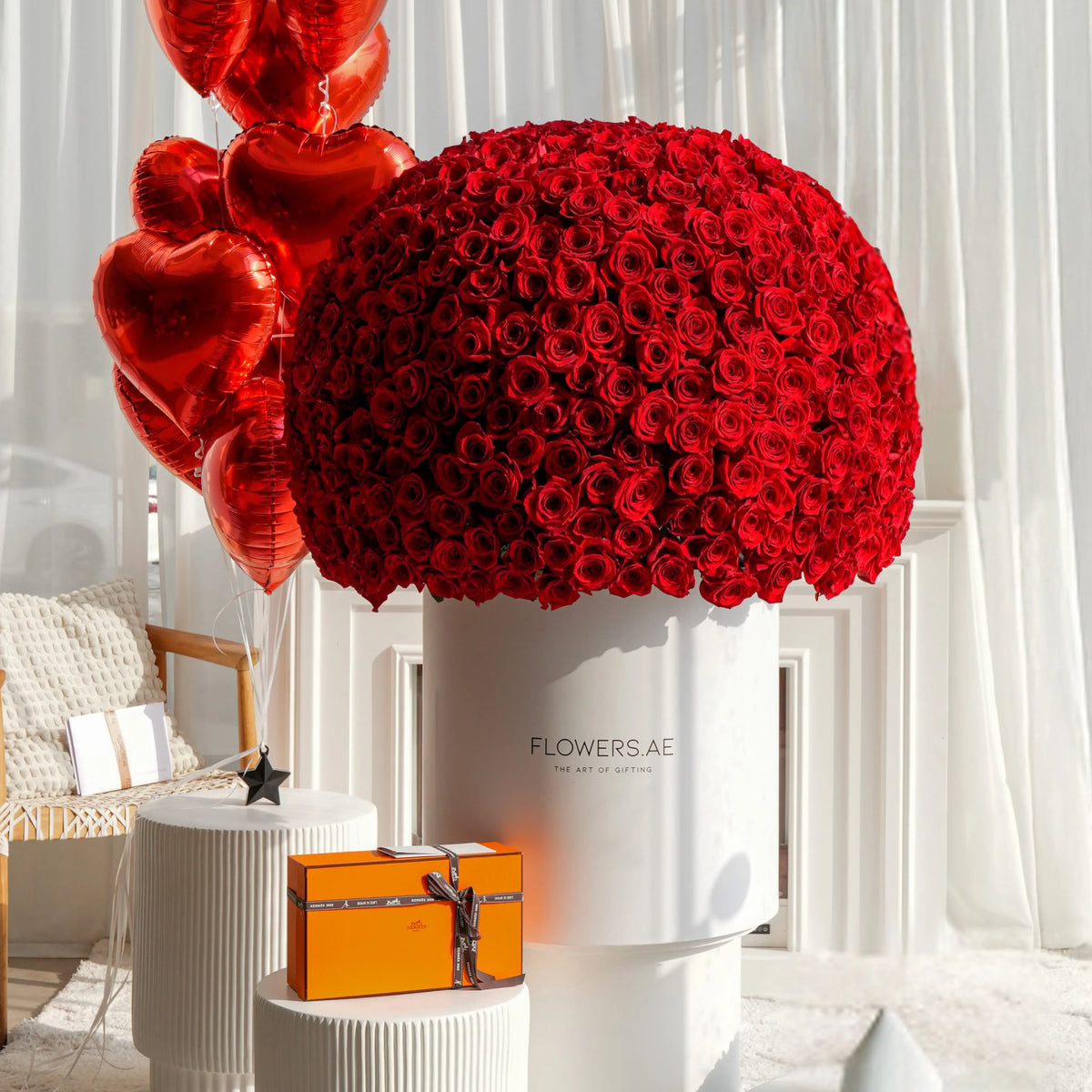 500 Red Roses XXL