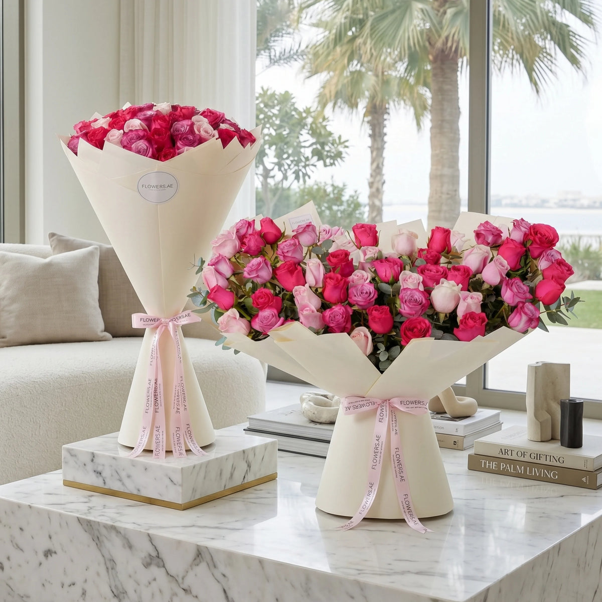 50 Blush Roses