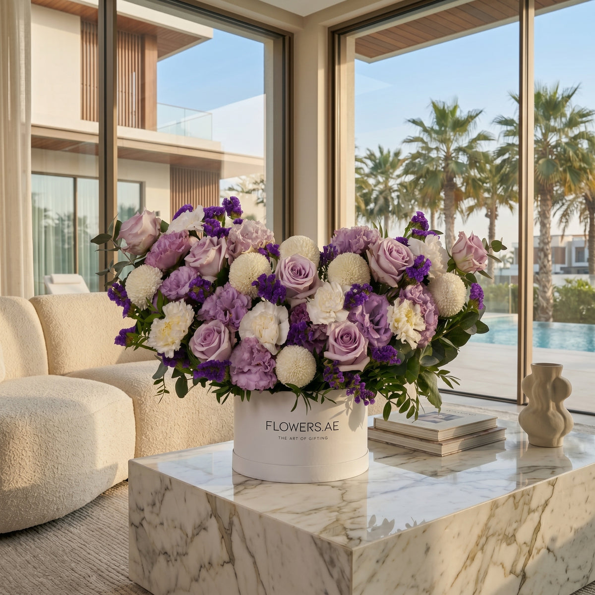 Lilac Hatbox