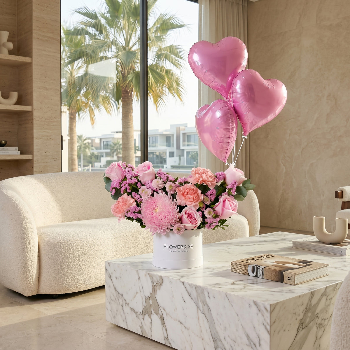 Petite Pink Delight Hatbox