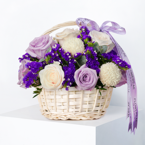 Lilac Basket