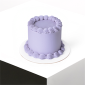 Blueberry Bento Cake