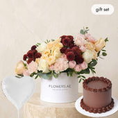Birthday Petite Dune Hatbox (Cake Gift Set)