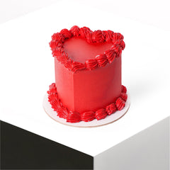 Velvet Heart Cake