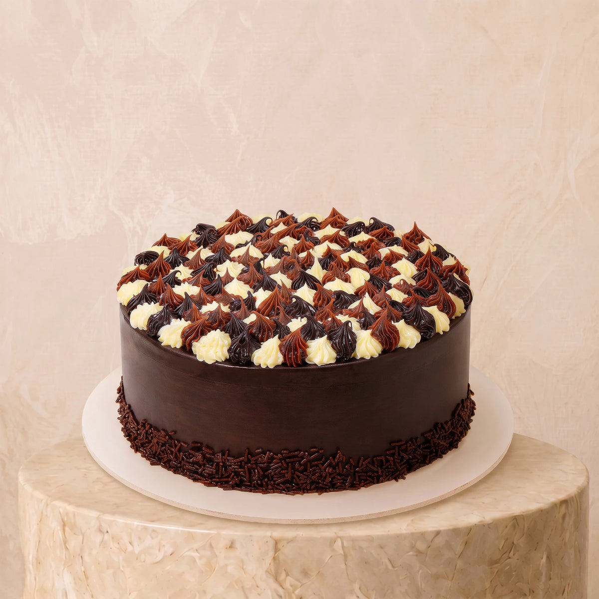 Nutella Ganache Cake