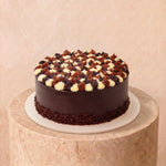 Nutella Ganache Cake – A moist chocolate cake with delectable Nutella ganache sandwiched in between the layers a…