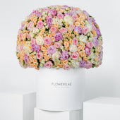 Royale Pastel Peony Hatbox