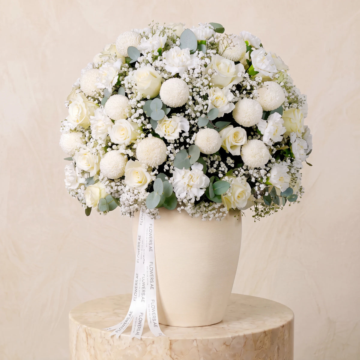 Pearl Ceramic Vase