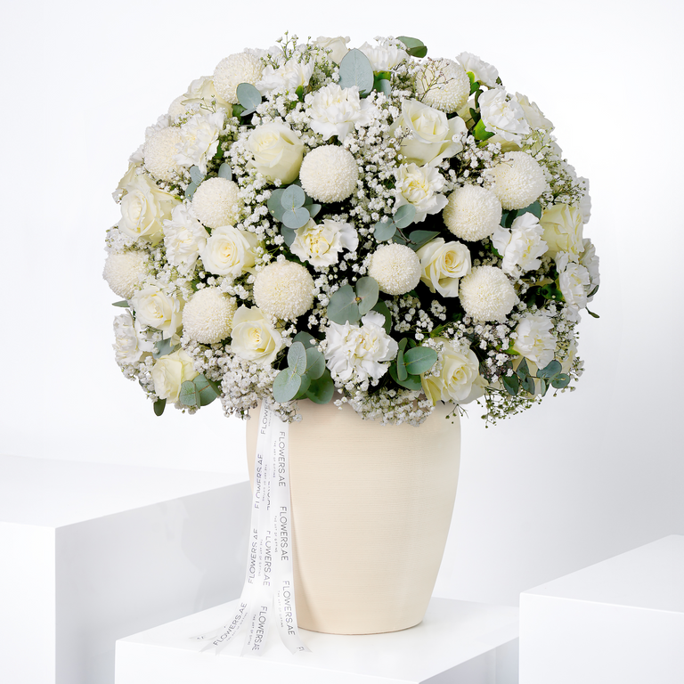 Mother's Day Pearl Ceramic Vase