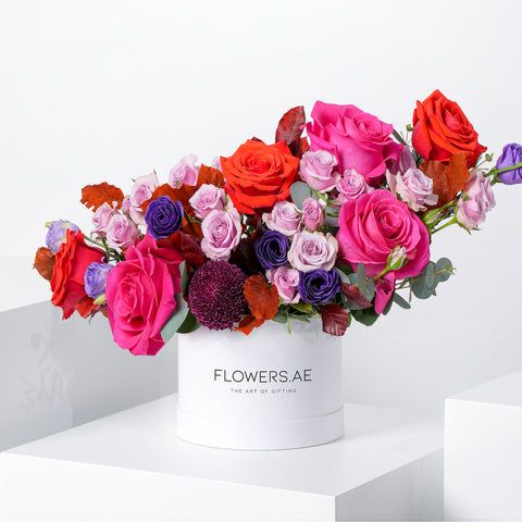 Petite Velvet Hatbox