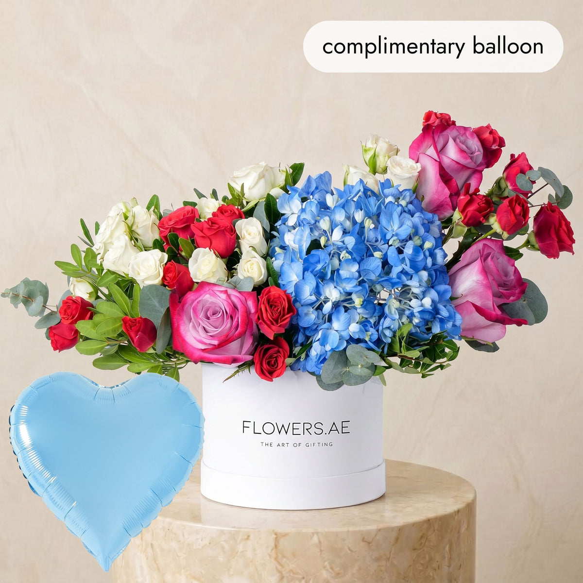 Father's Day Petite Blue Florence Hatbox