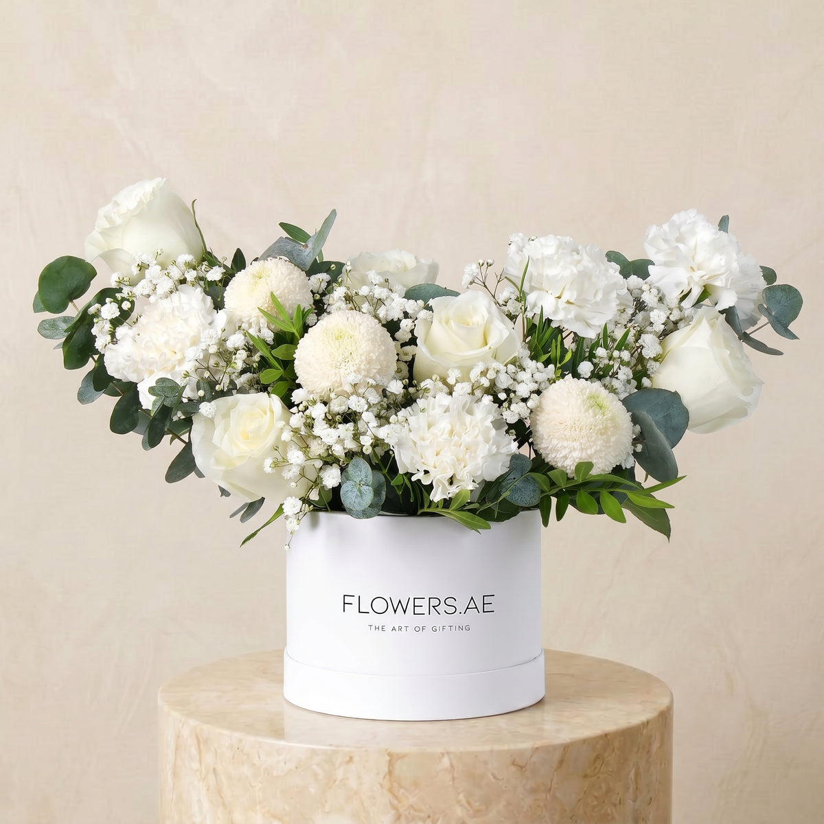 Women's Day Petite Ivory Hatbox